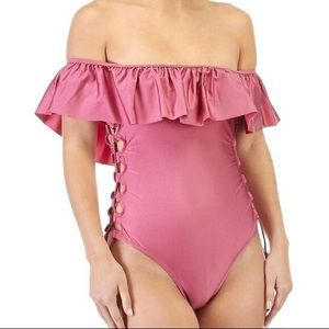 Tinibikini Rose Shimmer Swim